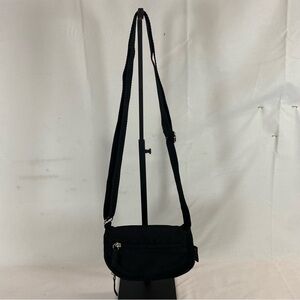Joe Boxer Black Nylon Crossbody Mini Bag